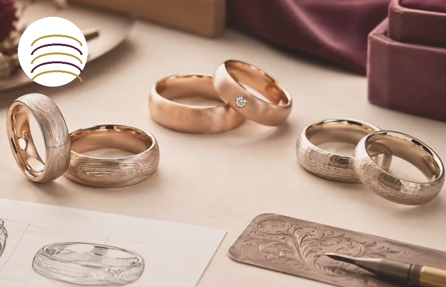 Ringe mit Struktur